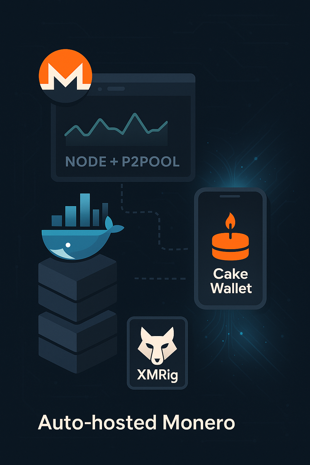 Illustration de la stack Monero